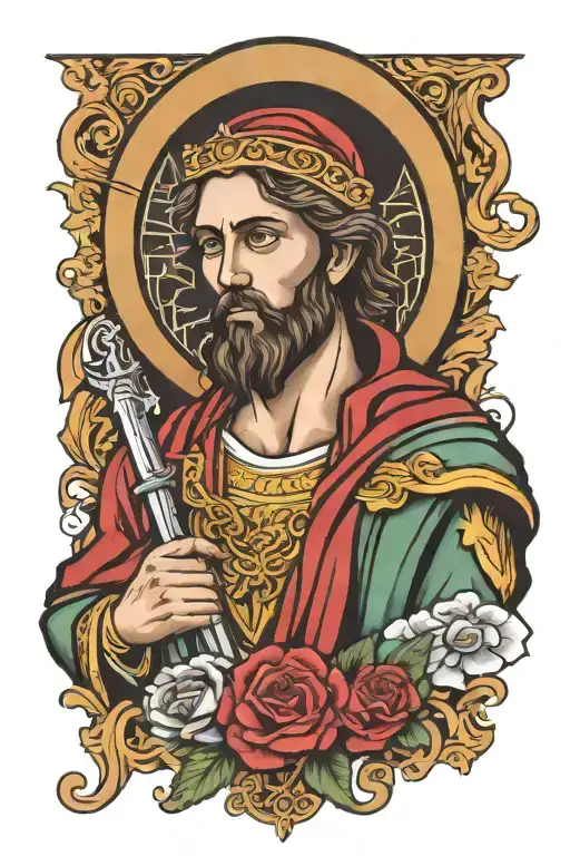san judas Saint Jude tattoo design idea