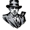 Gangster Monopoly Man tattoo design idea