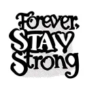 "Forever Stay Strong " semi colon minimalist tattoo design tattoo design idea