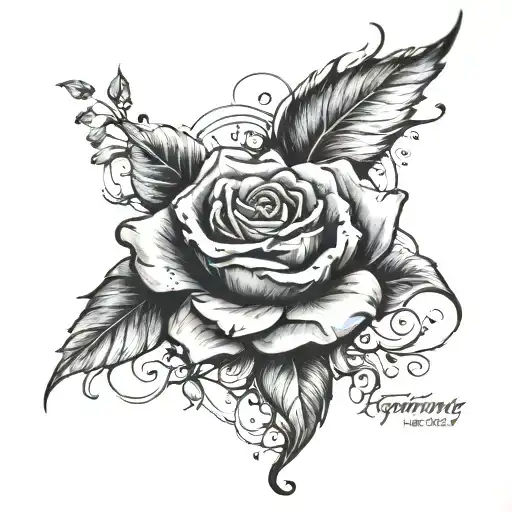 everything happens for a reason  tattoo design idea