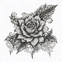 everything happens for a reason  tattoo design idea