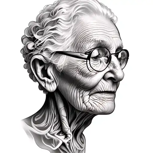 Alzheimer’s tattoo design idea