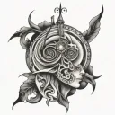 perception tattoo design idea