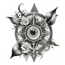 perception tattoo design idea