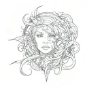 AC tattoo design idea