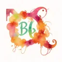 name overlapping letters Bailey written tattoo design idea