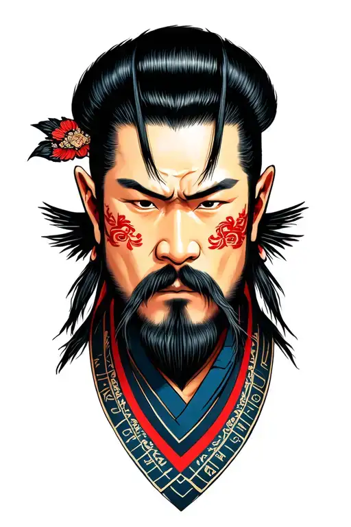 Miyamoto musashi vagabond tattoo design idea