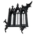 Gothic Cathedral Window tattoo design idea