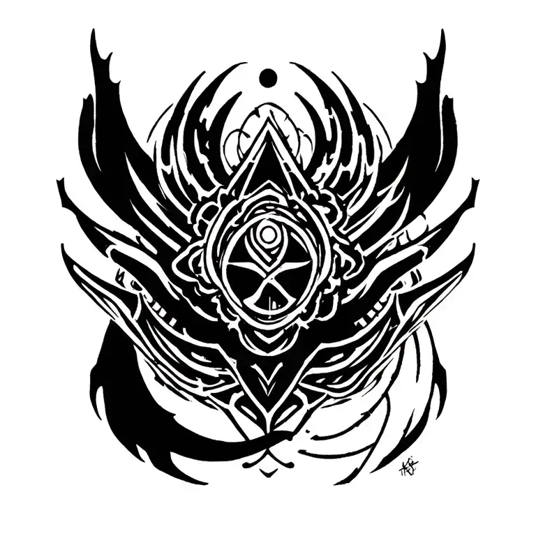 Chakra tattoo design idea