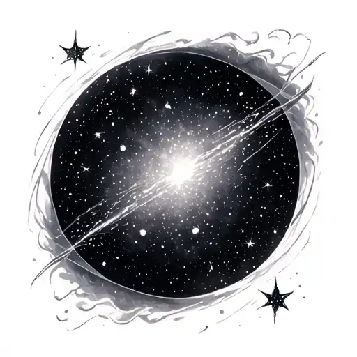 Pleiades tattoo design idea