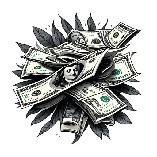 travel money love family devotion tattoo design idea