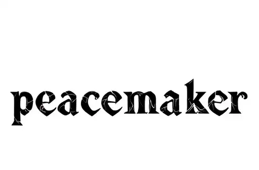 "peacemaker
" tattoo design idea