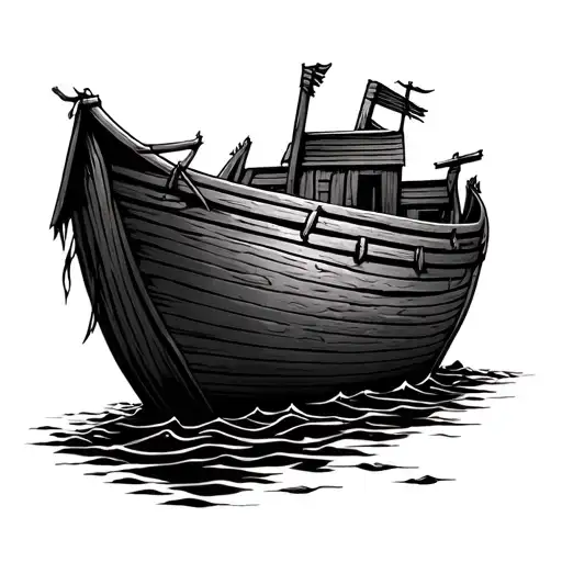 Elijah, Noah's ark tattoo design idea