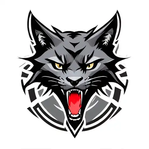 Hellcat Logo tattoo design idea