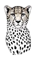 cheetah print elaine tattoo design idea