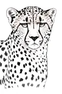 cheetah print elaine tattoo design idea