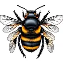 bumblebe tuna tattoo design idea