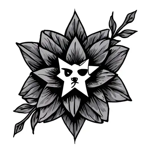jojo star tattoo design idea