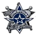 police dad memorial Dallas Cowboys tattoo design idea