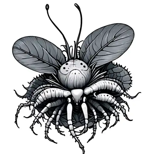 Venus Fly Trap tattoo design idea