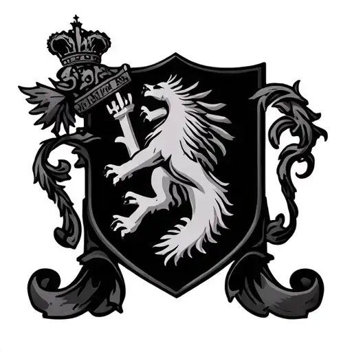 Italian, Irish, German, last name Fenn, Christian, courage, dicipline, stength, hard work, family crest tattoo design idea