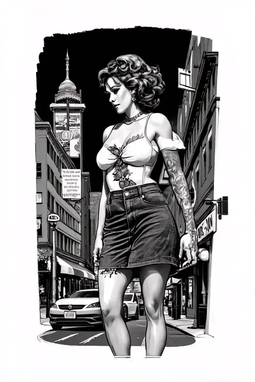 have the street post king st with Worcester Massachusetts in backround have main south and RIP Alexandra Rodriguez   tattoo design idea