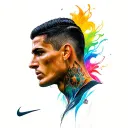 cr7 tattoo design idea