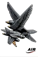 Air Force tattoo design idea