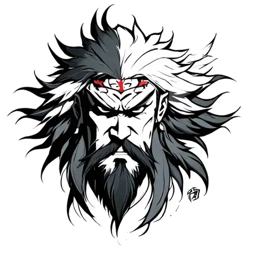 Jiraiya tattoo design idea