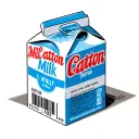 Milk Carton tattoo design idea