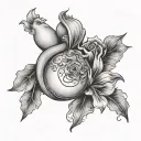 ectopic pregnancy loss tattoo design idea