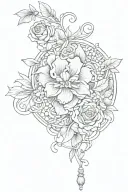 Victorian sleeve patch work tattoos tattoo design idea