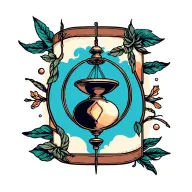 Pendulum tattoo design idea