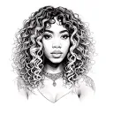 Sza tattoo design idea