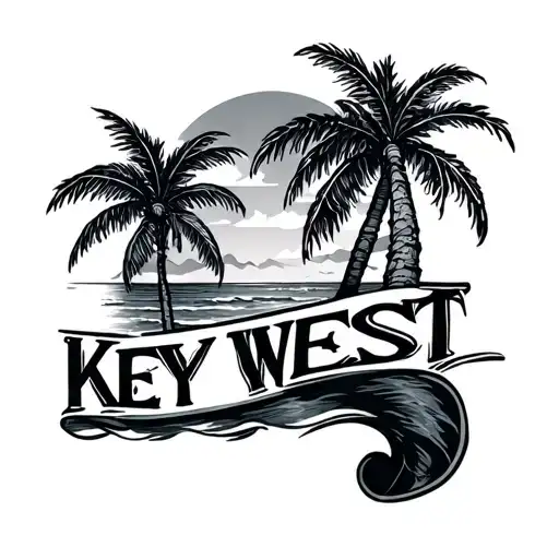 Key West tattoo design idea