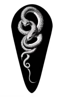 snake dot work tattoo tattoo design idea