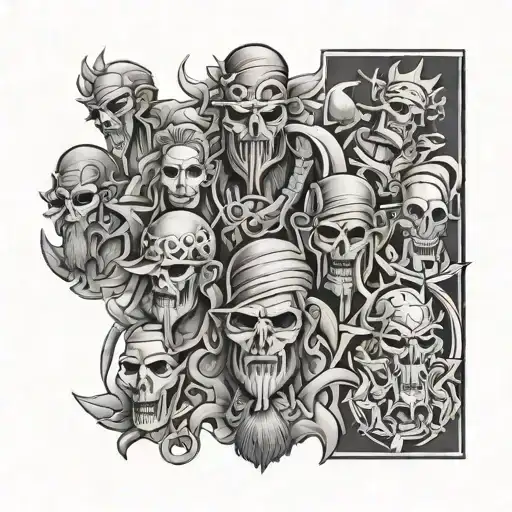 ultras group tattoo design idea