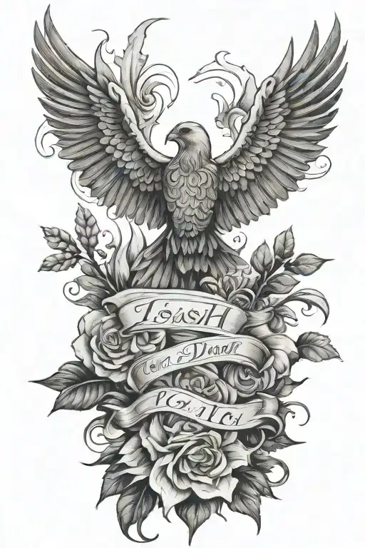 Isaiah 41:10 tattoo design idea