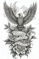 Isaiah 41:10 tattoo design idea