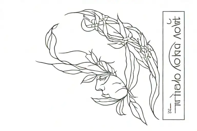 migraine relief medication tattoo design idea