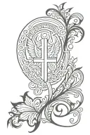 psalms 91 tattoo design idea