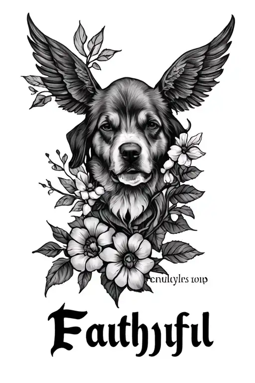 Always Faithful tattoo design idea