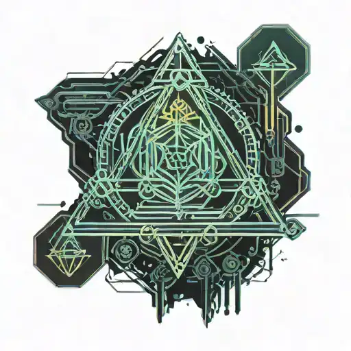 text 'Arya' tattoo design idea