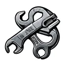 Spanner tattoo design idea
