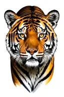 tiger tattoo design idea