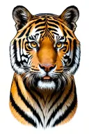 tiger tattoo design idea