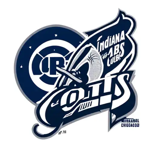 Chicago cubs Indiana pacers Indianapolis colts tattoo design idea