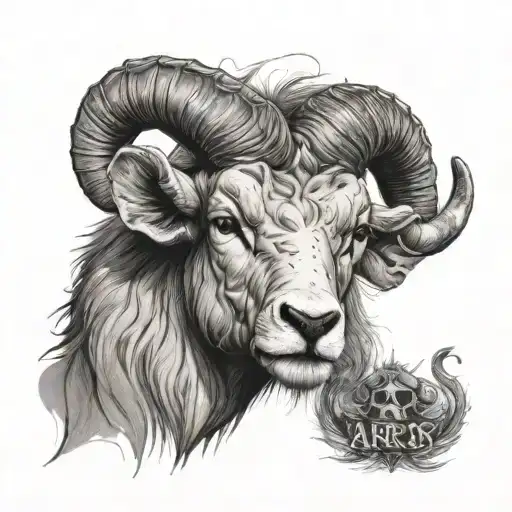 Ashwin, Aries, Apri tattoo design idea