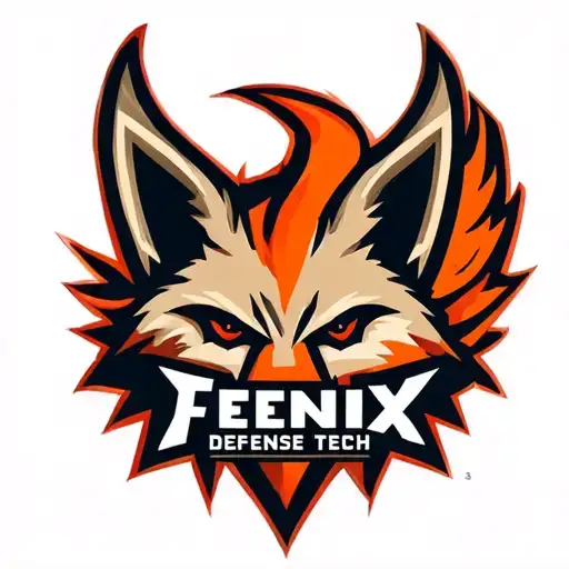 "Fenix Defense Tech" "Fenix Defense Tech" Military War Style Fox Head with Phoenix Body with strength logo tattoo design idea