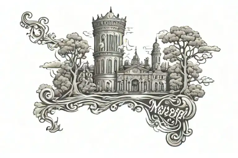 Can I get a cool tattoo design design with Mississippi in it for inner bisep tattoo design idea